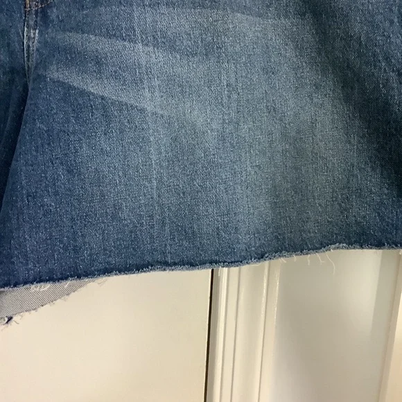 NWT LAUREN RALPH LAUREN WOMAN PLUS 22W DENIM SHORTS RAW HEM RETAIL 99.99 - Picture 9 of 11